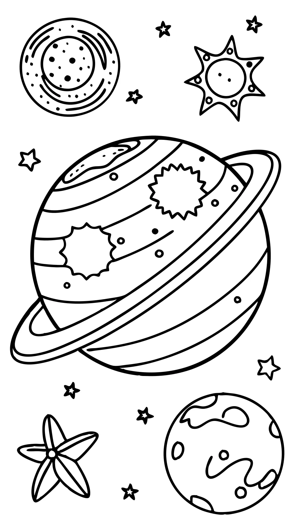 astronomy coloring pages